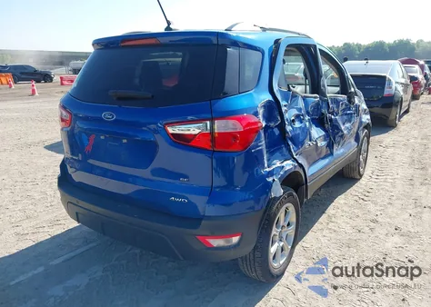 2021 Ford Ecosport Se из США, поврежденный, VIN MAJ6S3GL9MC396333